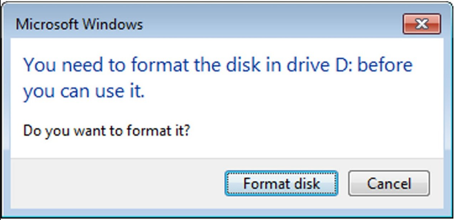 format-the-disk