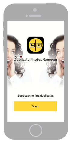 Launch Remo Duplicate Photos Cleaner on your iPhone