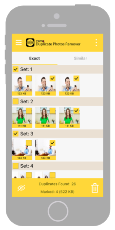 Finding Duplicate Pictures on iOS device