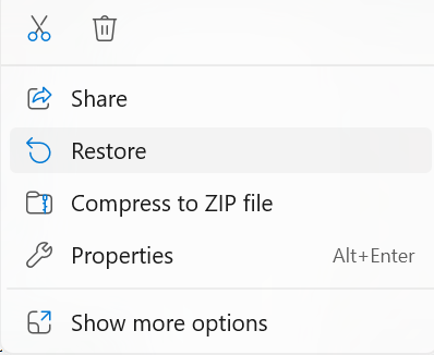 recover deleted pst file from recycle bin