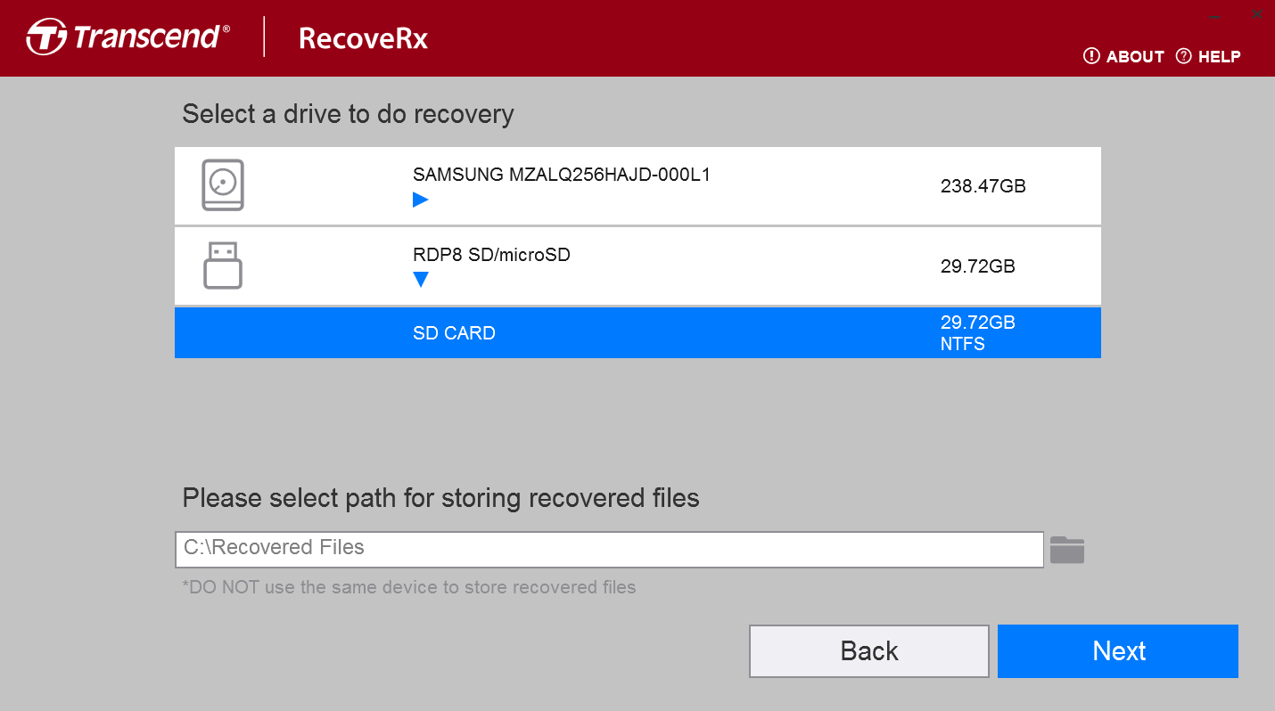 recoverx-select-drive