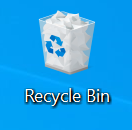 open recycle bin