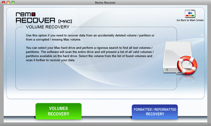 g drive volume recovery