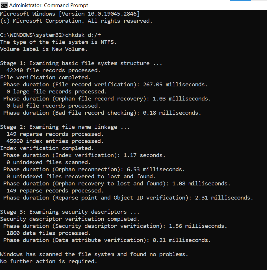 run-chkdsk-command-to-repair-the-corrupted-fat32-file-system