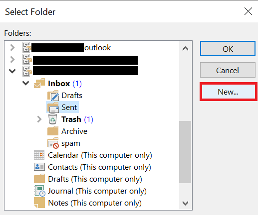Outlook Gesendete Mails
