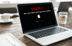 mac wont boot after high sierra update