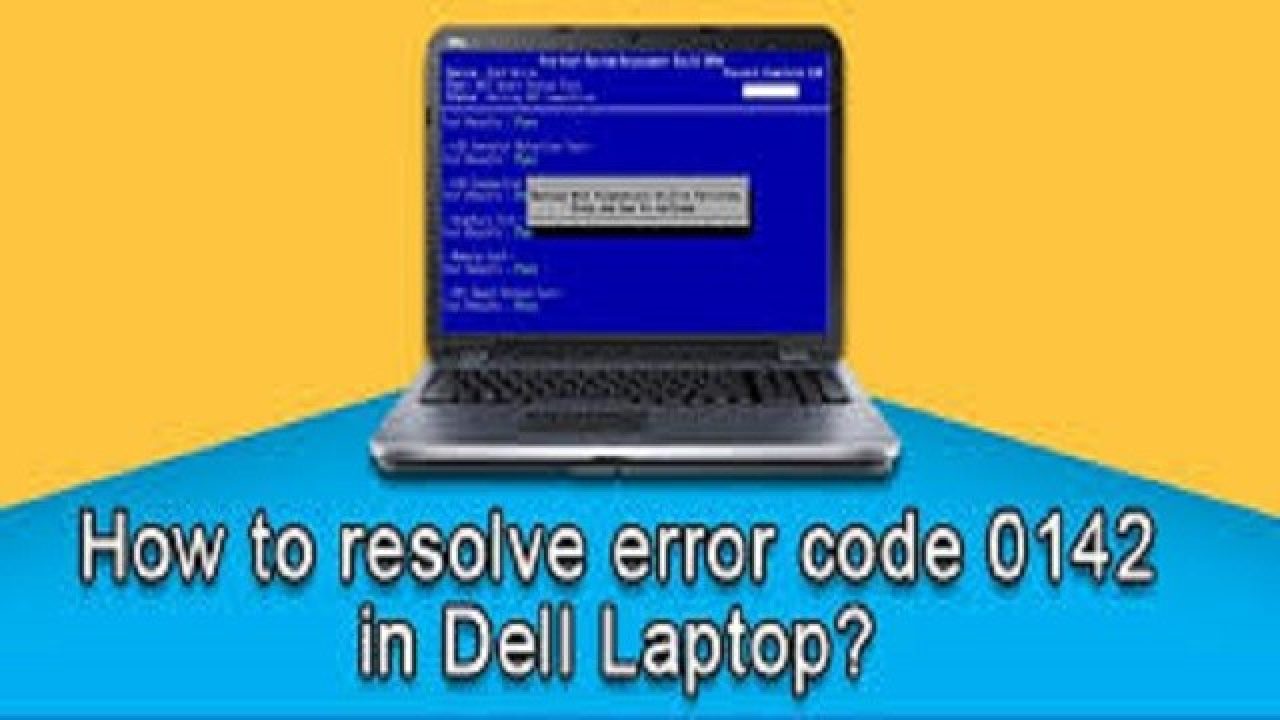 cómo reparar el número de error de Dell 0142