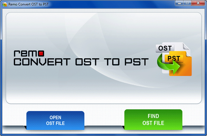 select and open the ost files