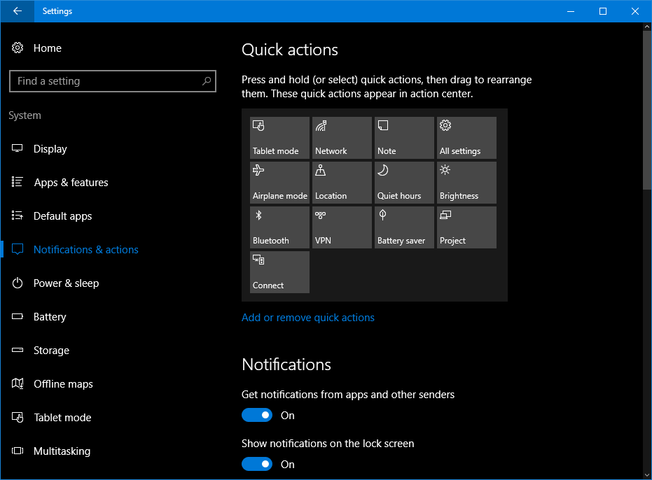 disable windows 10 tips and tricks