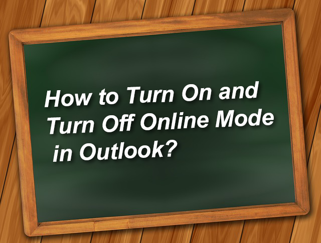 outlook offline mode