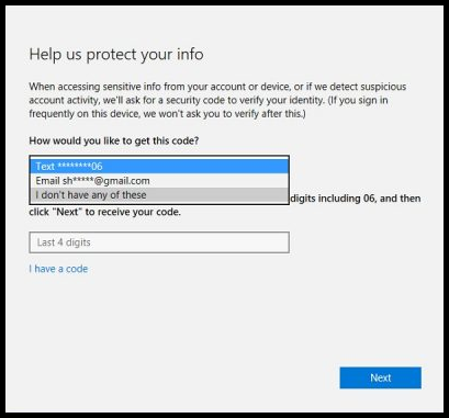 Windows 10 Help Us to Protect Your Info