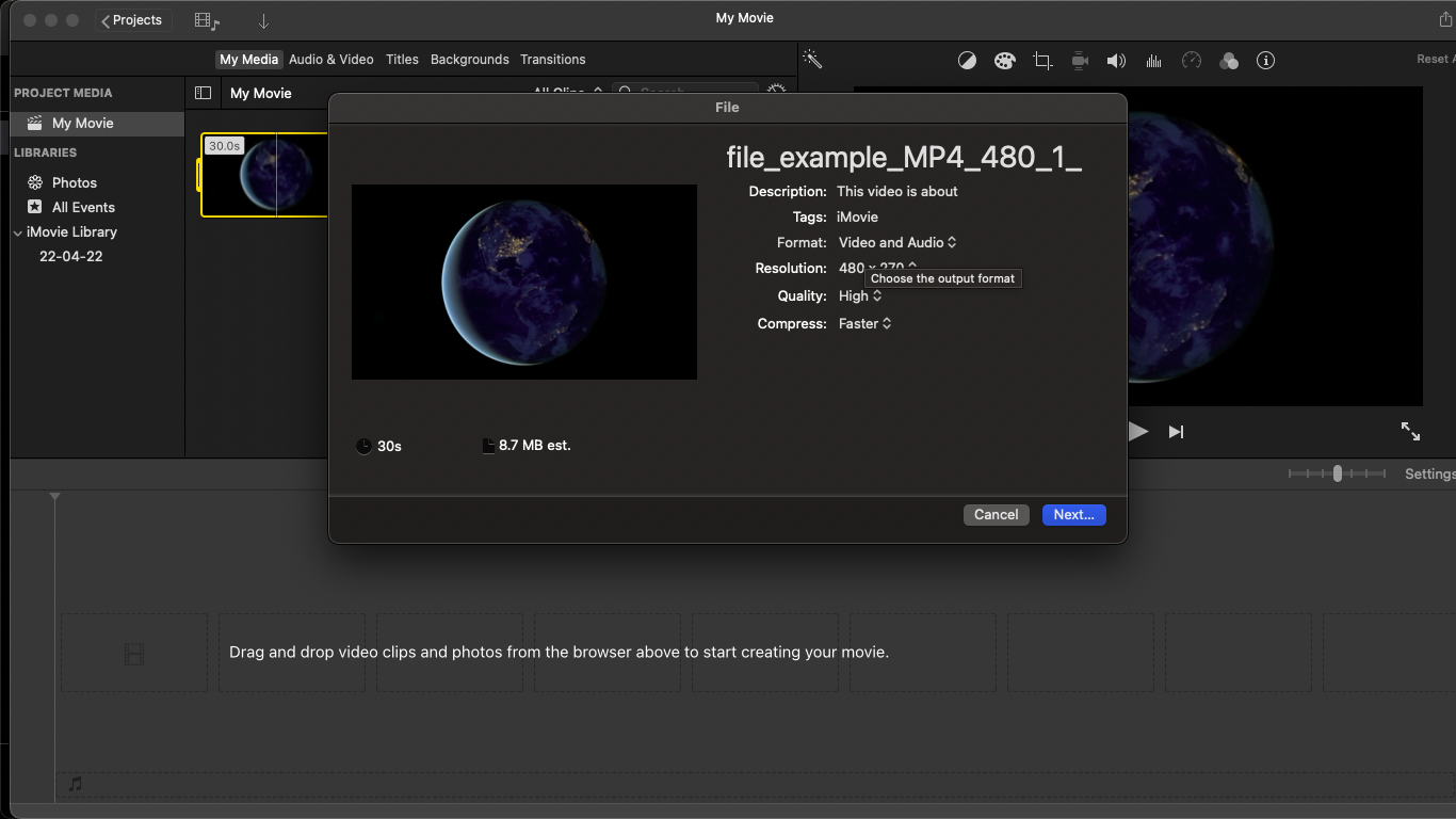 choose-the-output-format-in-which-your-want-to-convert-mov-on-imovie