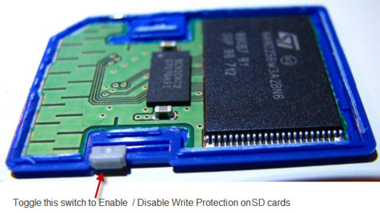 26 Easy ways to Disable Write Protection in SD Cards - Info  Remo