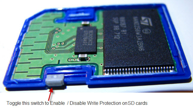 dramatic Punctuality lightly 6 Easy ways to Disable Write Protection in SD Cards - Info | Remo Software