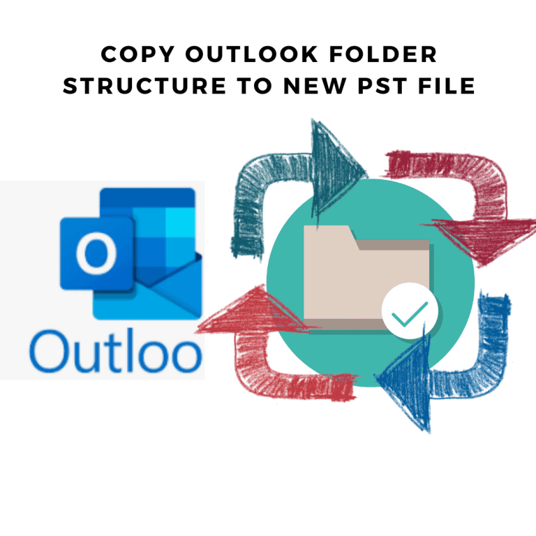 Copy Outlook folder structure to new PST