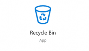 restore deleted files from Windows Recycle Bin before empty