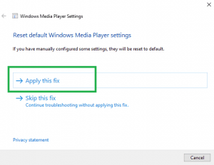 Fix Windows Media player error while playing MP4 or AVI file