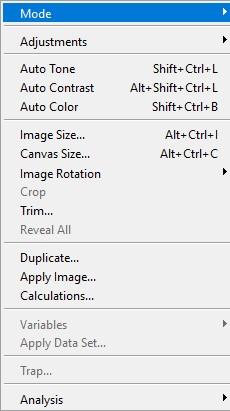select the color mode to convert the RGB to CMYK or vice versa