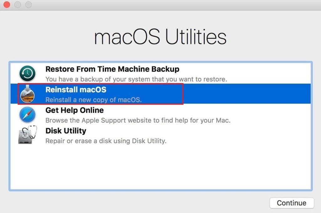 MAC utilities