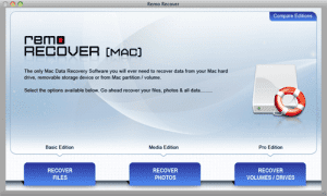 Remo SD card Recovery tool Mac