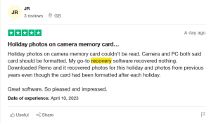 Review on photo recovery tool