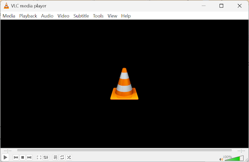 launch vlc media player
