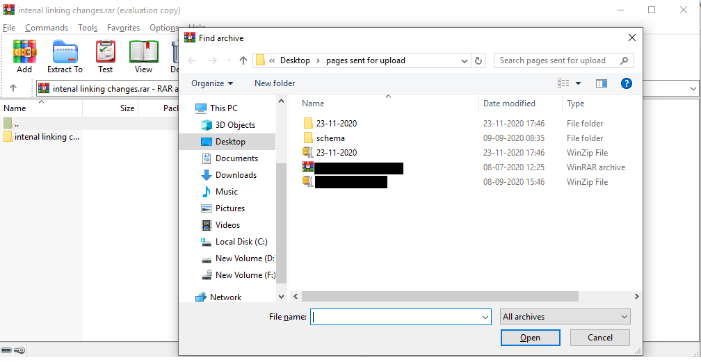 repair and extract files from corrupted zip file