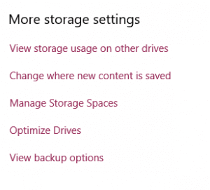 freeup disk space on Windows 10 using storage settings