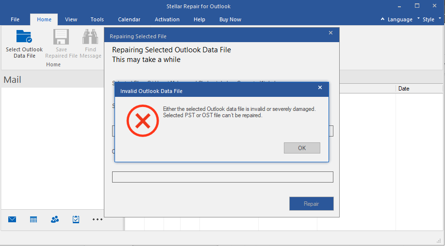 Stellar Repair for Outlook software