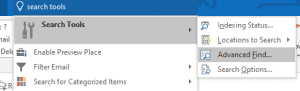 Emails disappearing from outlook