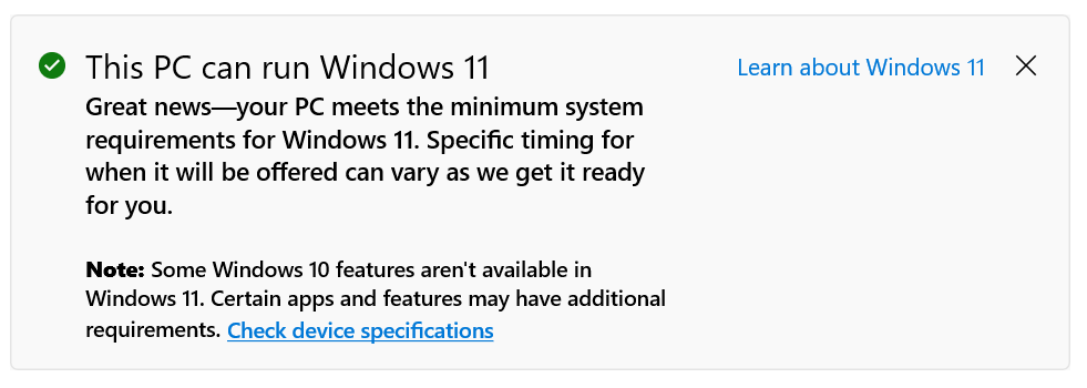 upgrade to Windows 11