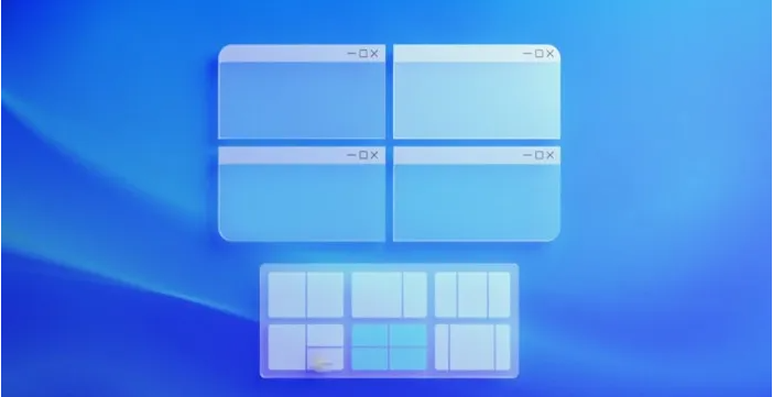 Snap layouts Windows 11