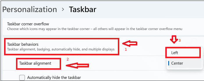 How to bring back Windows 10 task bar on Windows 11