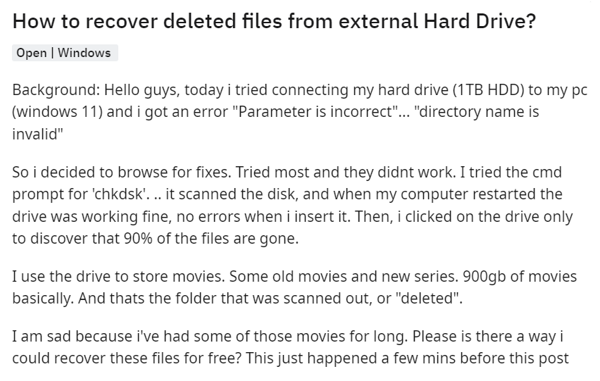 user-query-on-reddit-about-deleted-file-recovery