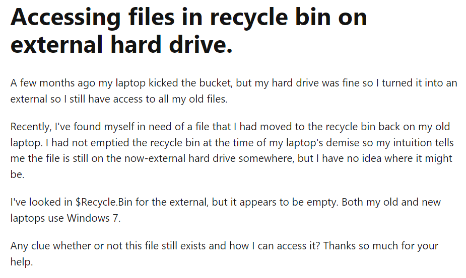 user-query-on-accessing-files-in-recycle-bin-on-external-hard-drive-reddit