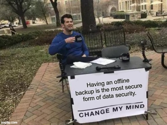 Offline pst file backup is a very safe form of data security