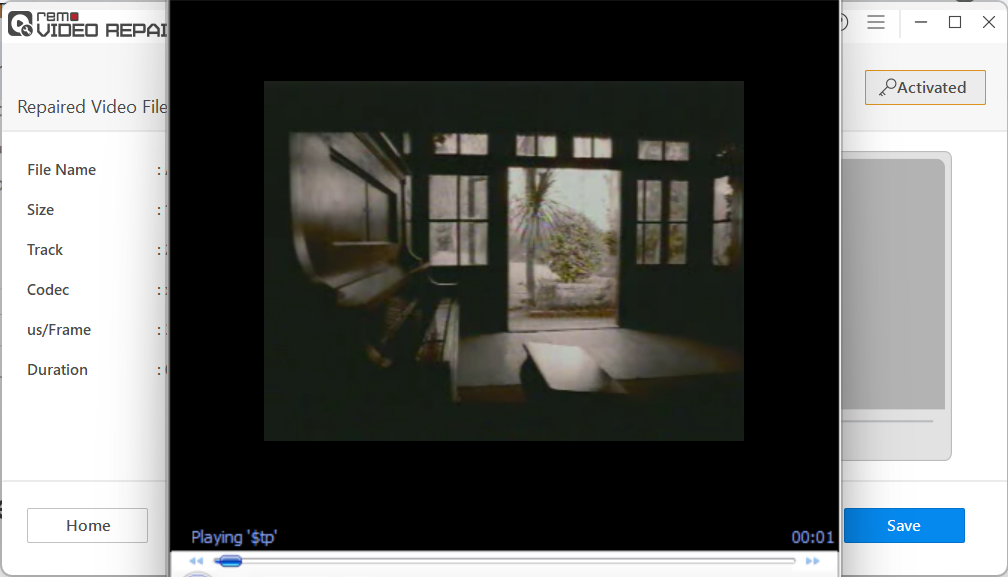  previewing AVI video file for free