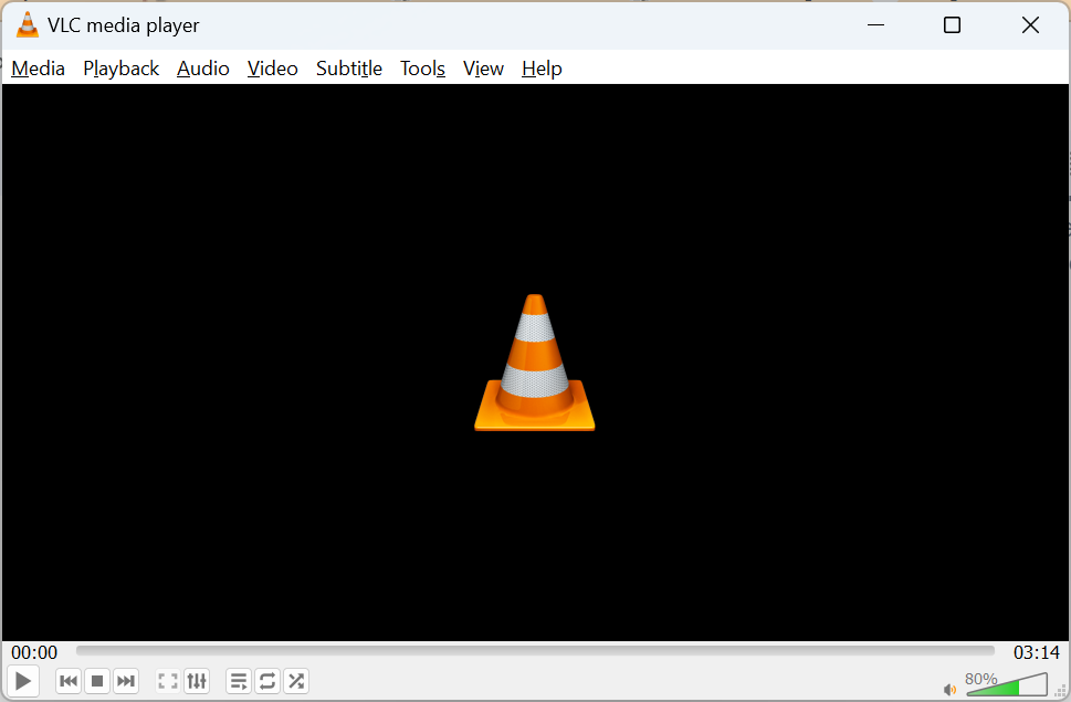 Open VLC Media Player 