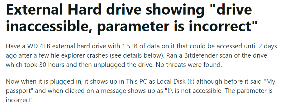 external-hard-drive-showing-drive-inaccessible-parameter-is-incorrect