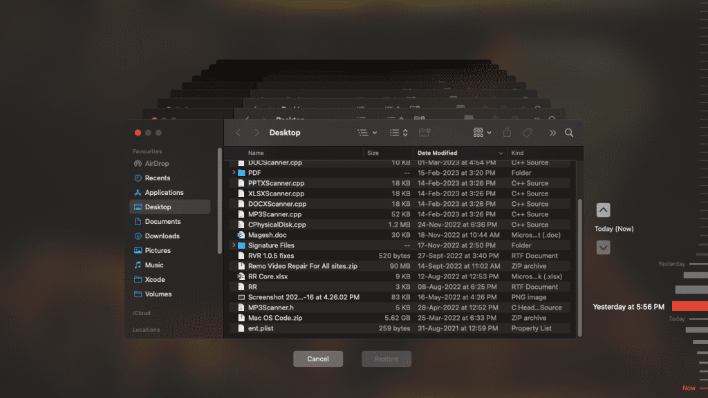 time machine backups for recovering macbook data 