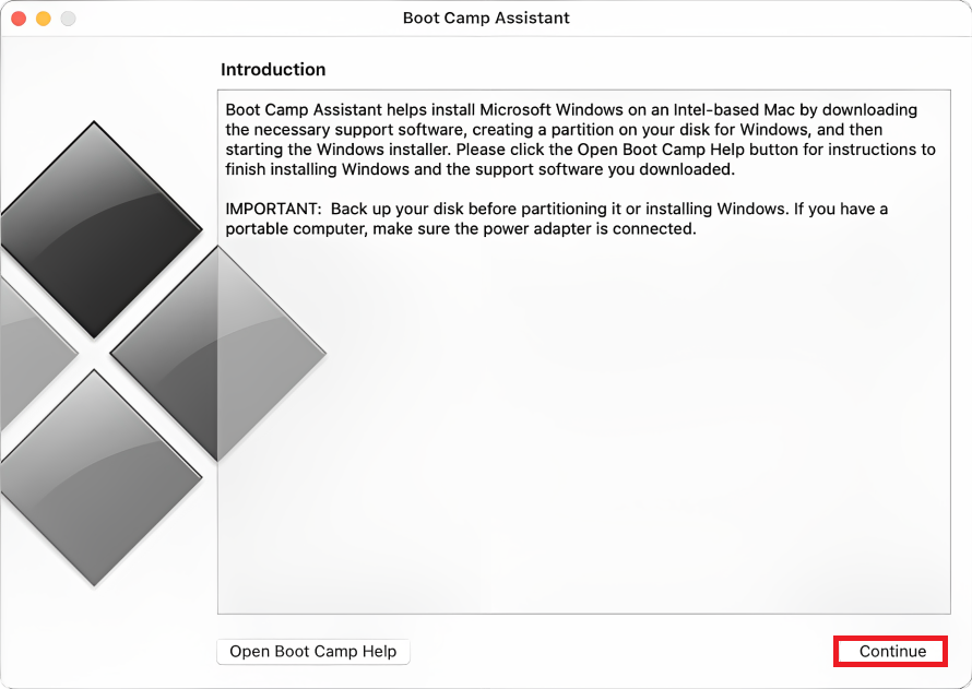 boot-camp-assitance-to-install-windows-on-mac