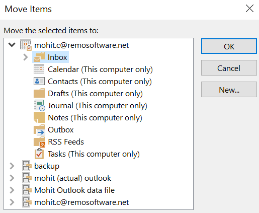 select-outlook-items-to-recover