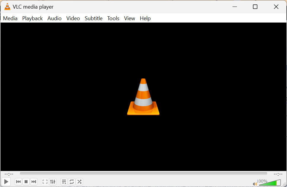launch VLC media player