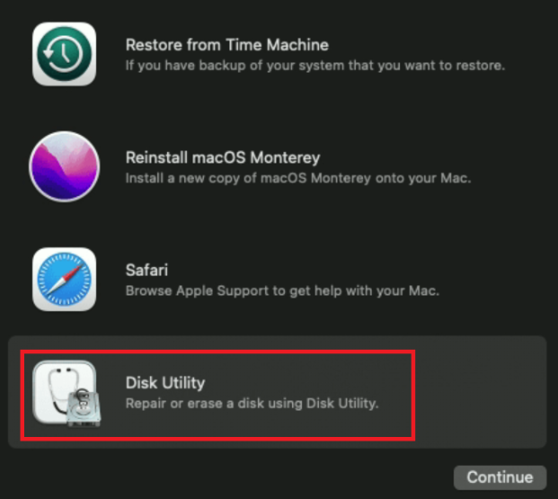 open disk utility
