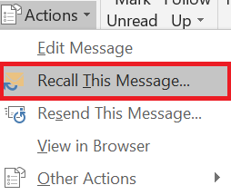 recall-message-in-outlook