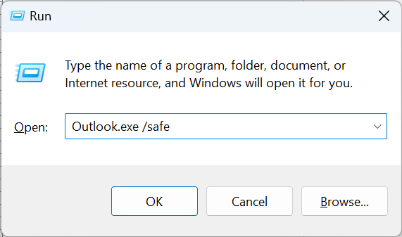 start-outlook-in-safe-mode-to-fix-offline-issue
