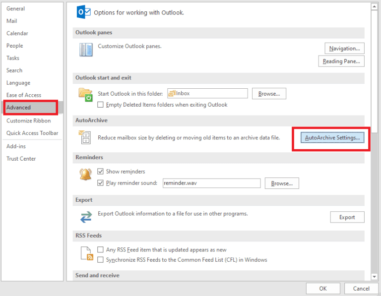 outlook-auto-archive-settings