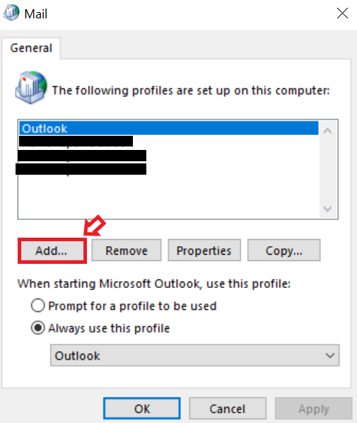 add-new-outlook-profile