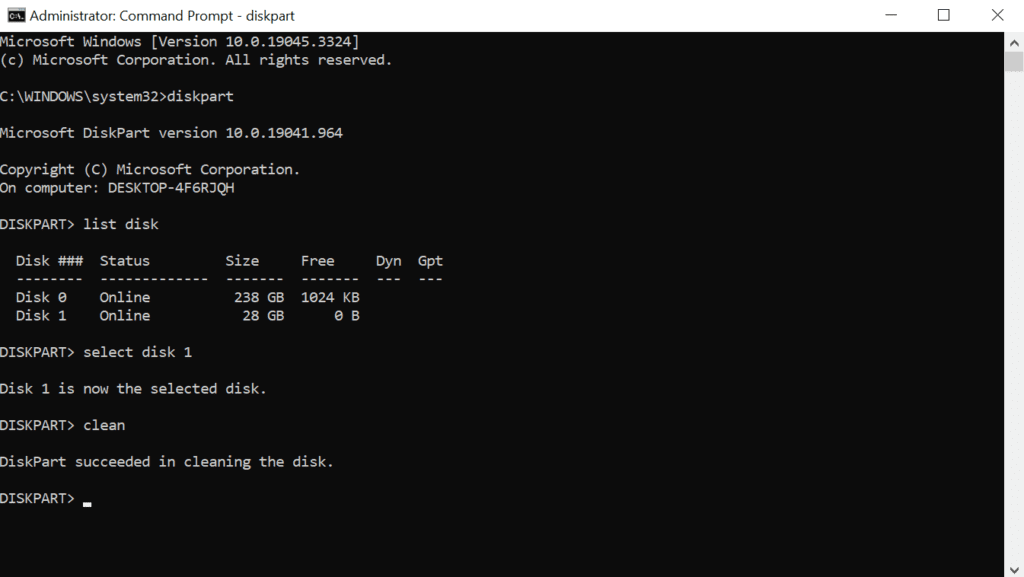 use-diskpart-to-fix-unallocated-ssd