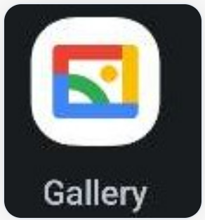 gallery icon on mobile phone